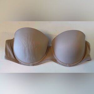 PINK Strapless Bra - Tan